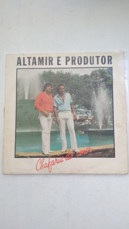 Lp Vinil Altamir E Produtor Chafariz De Amor