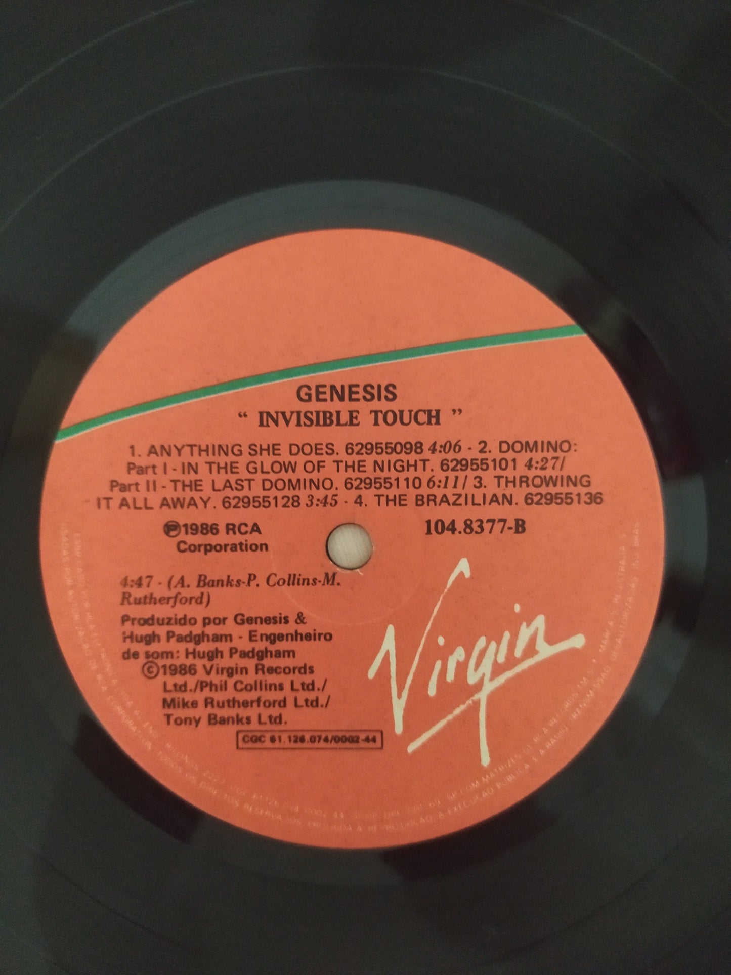 Lp Vinil Genesis Invisible Touch