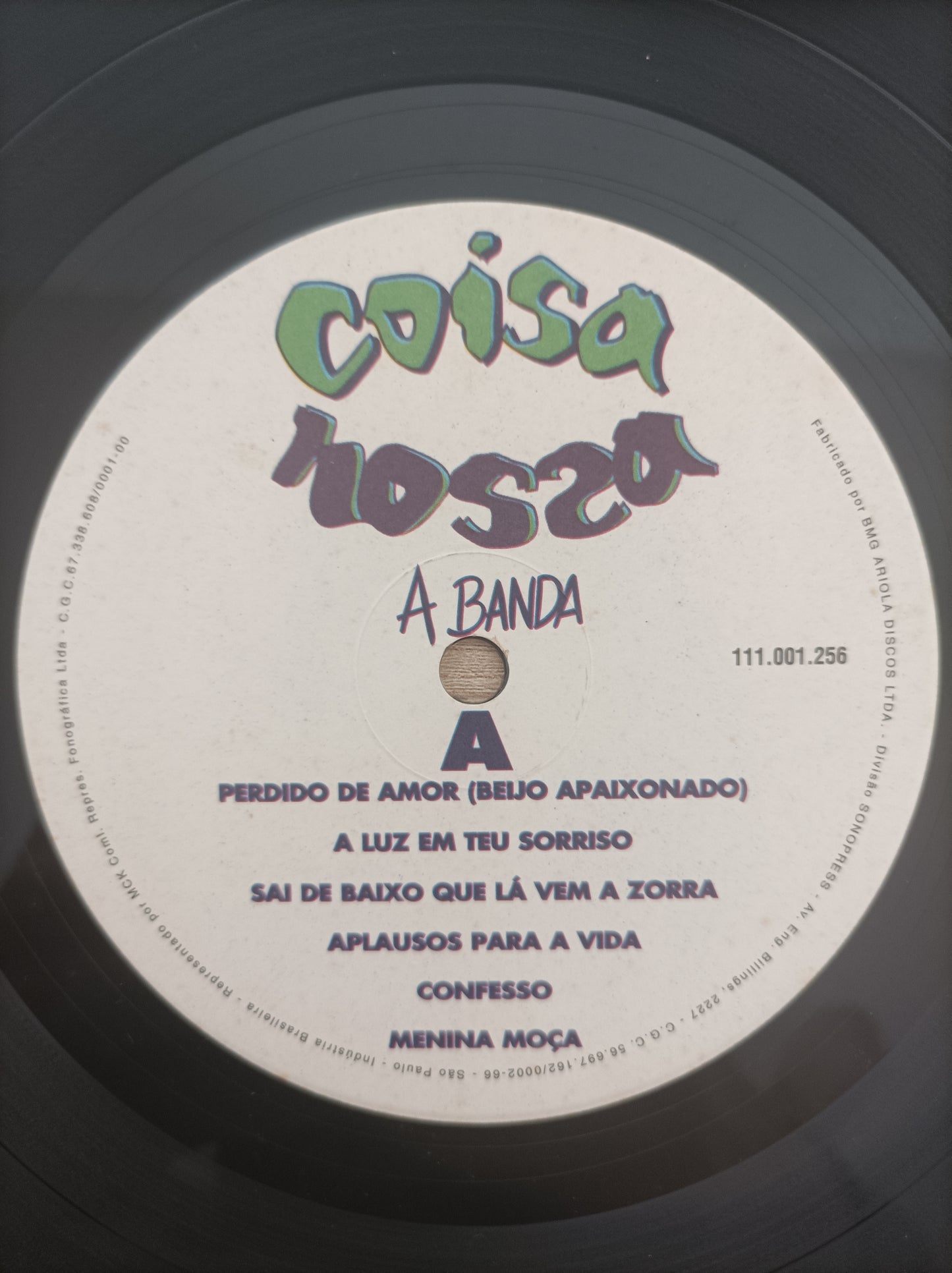 Lp Vinil Coisa Nossa A Banda Com encarte