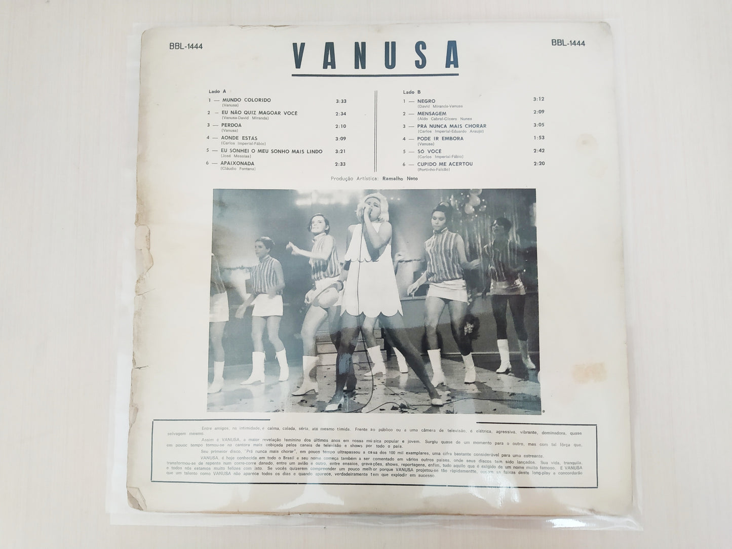 Lp Vinil Vanusa 1968