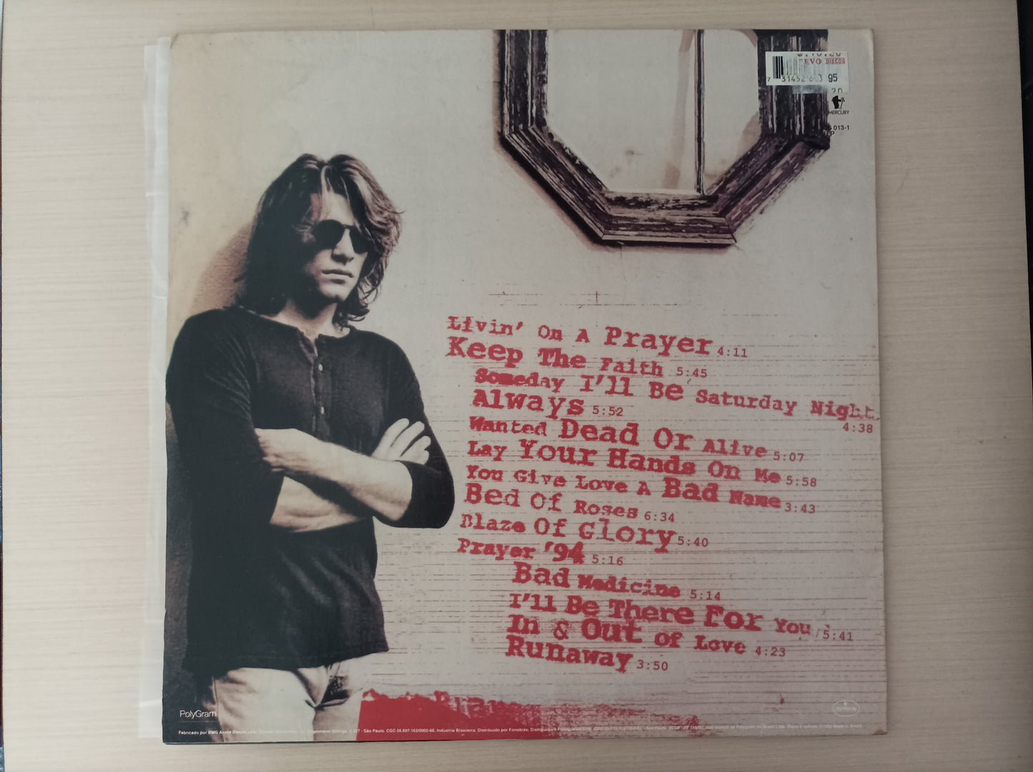 Lp Vinil Bon Jovi Cross Road The best of Duplo
