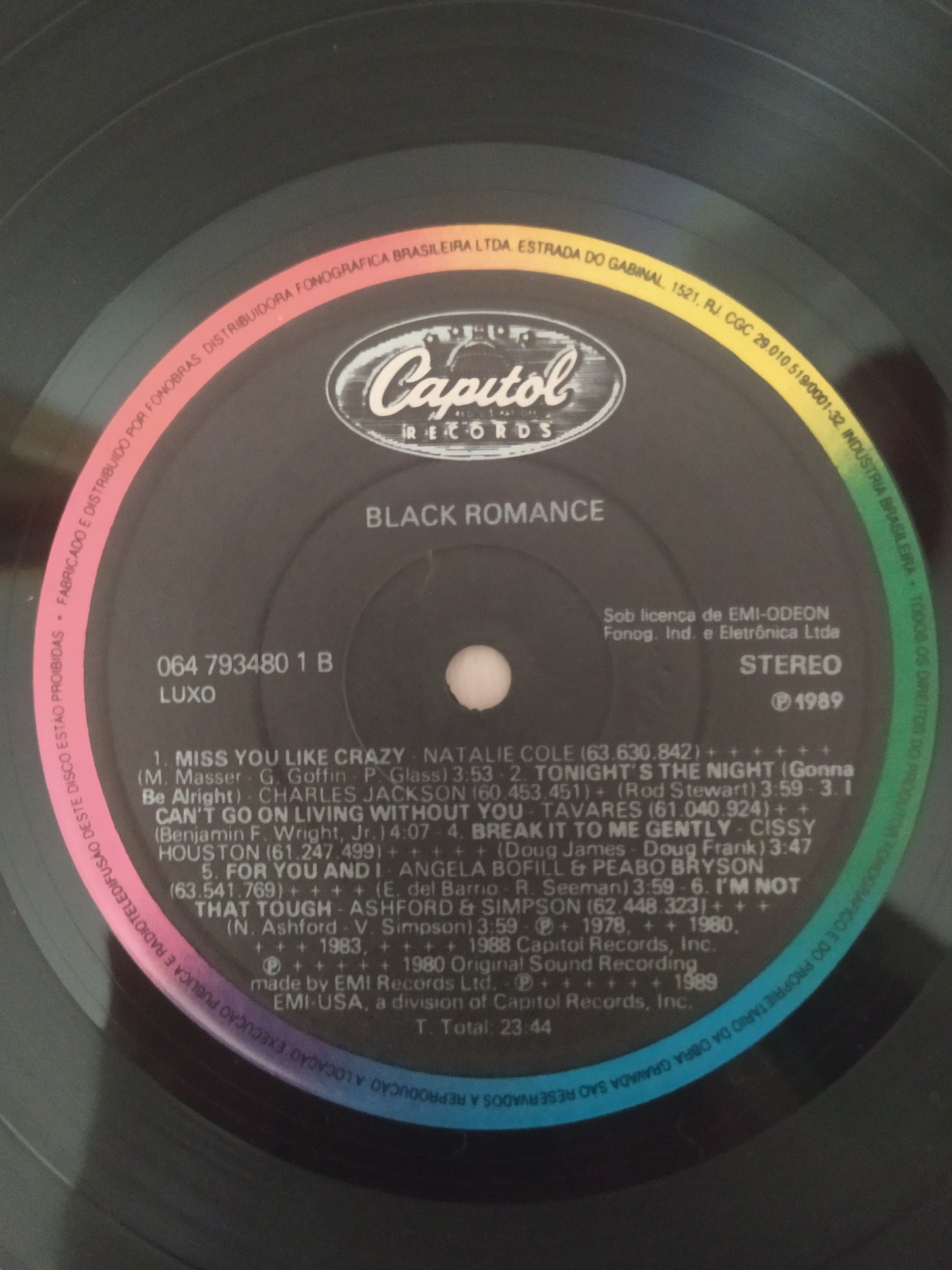 Lp Vinil Black Romance