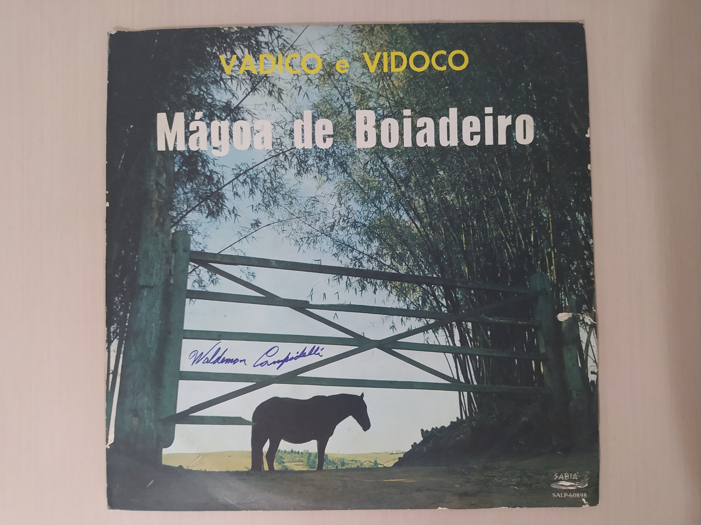 Lp Vinil Vadico E Vidoco Mágoa De Boiadeiro