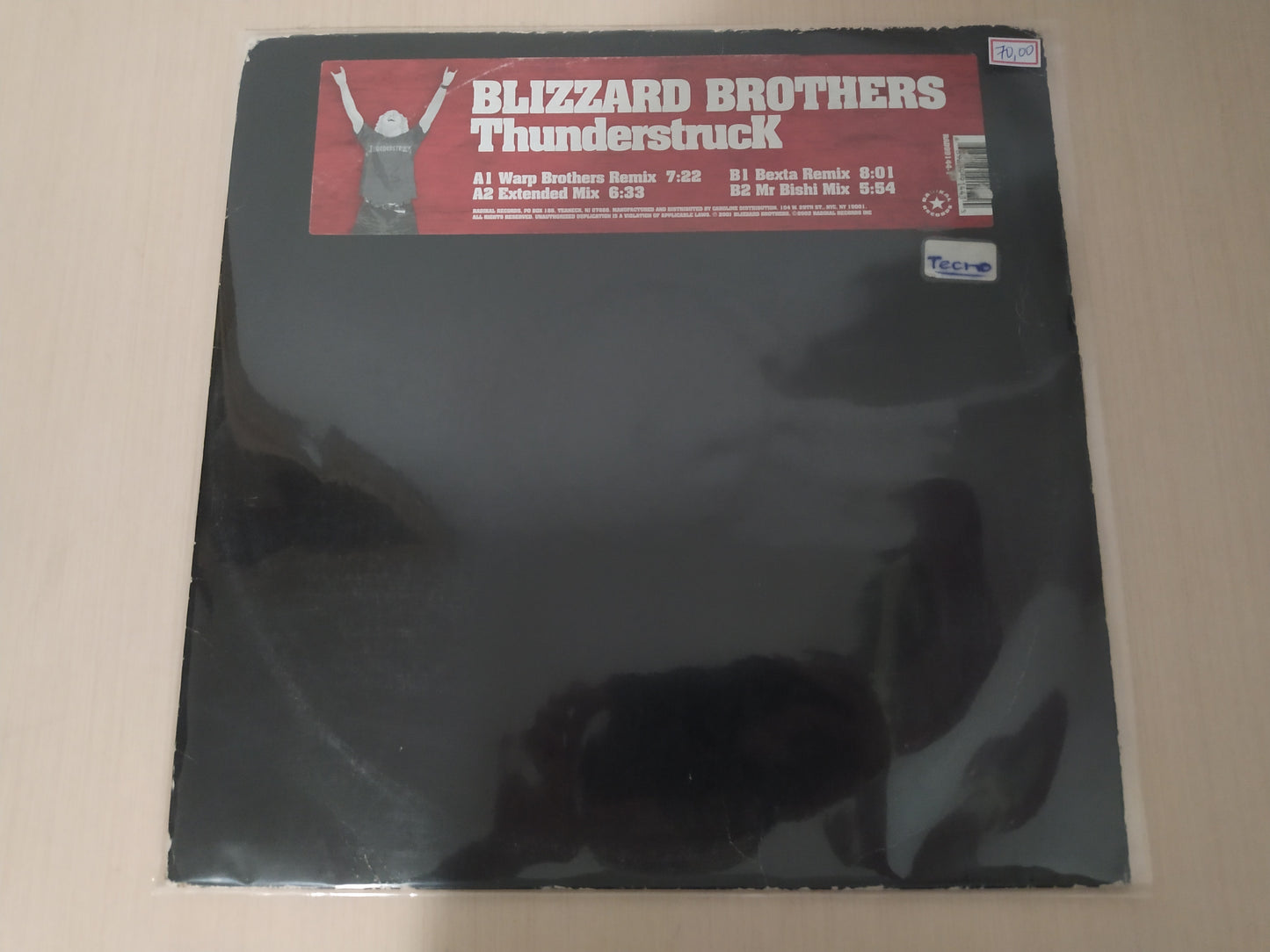 Lp Vinil Blizzard Brothers Thunderstruck