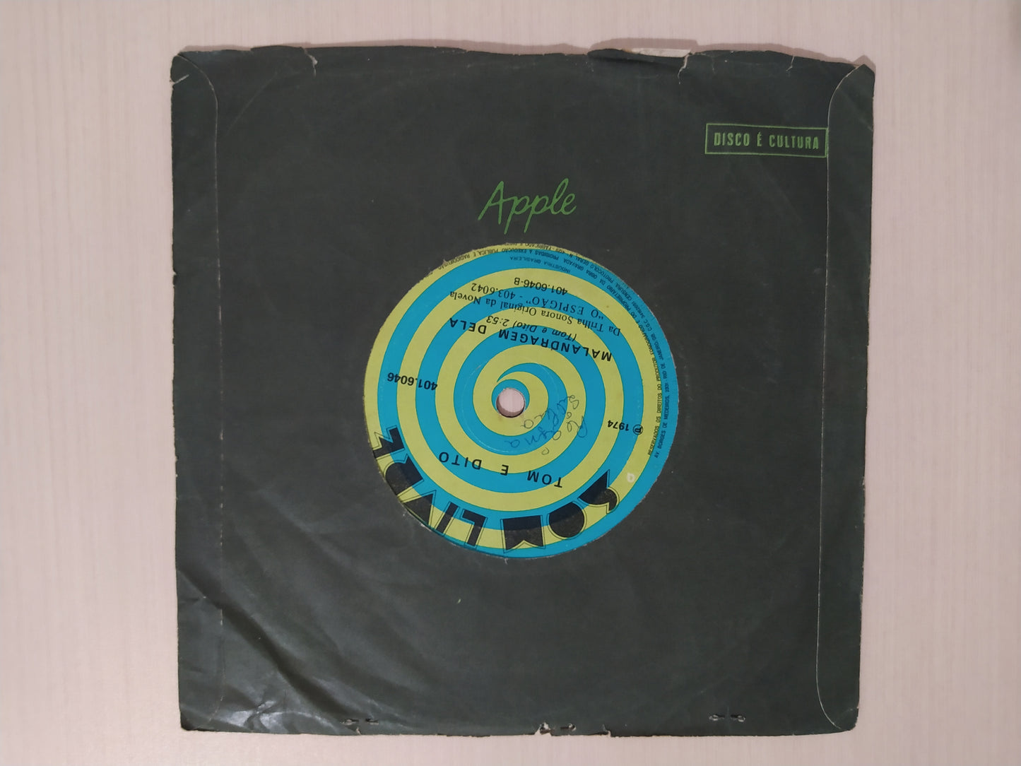 Lp Vinil Compacto Tom E Dito Jogo Duro