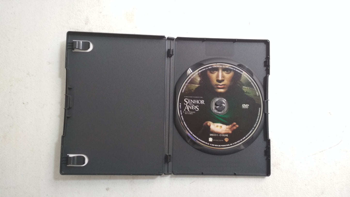 Dvd Senhor Dos Anéis - A Sociedade Do Anel