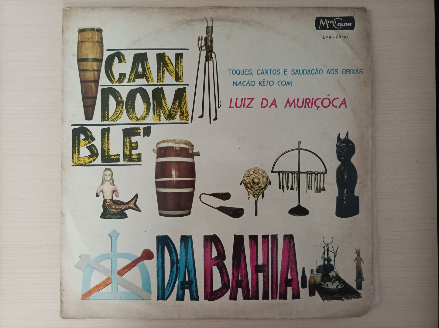 Lp Vinil Luiz Da Muriçoca Candomblé Da Bahia
