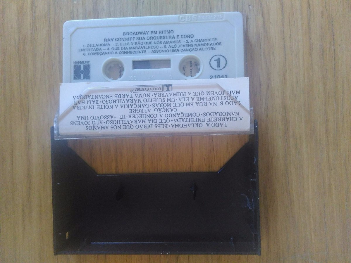 Fita K7 Cassete - Ray Coniff Broadway Em Ritmo