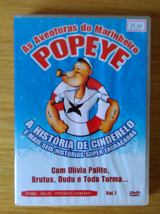 DVD - O Marinheiro Popeye Desenho