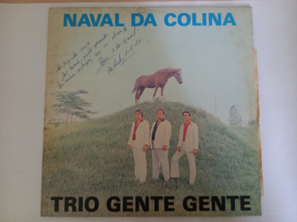 Lp Vinil Trio Gente Gente Naval Da Colina Com Encarte