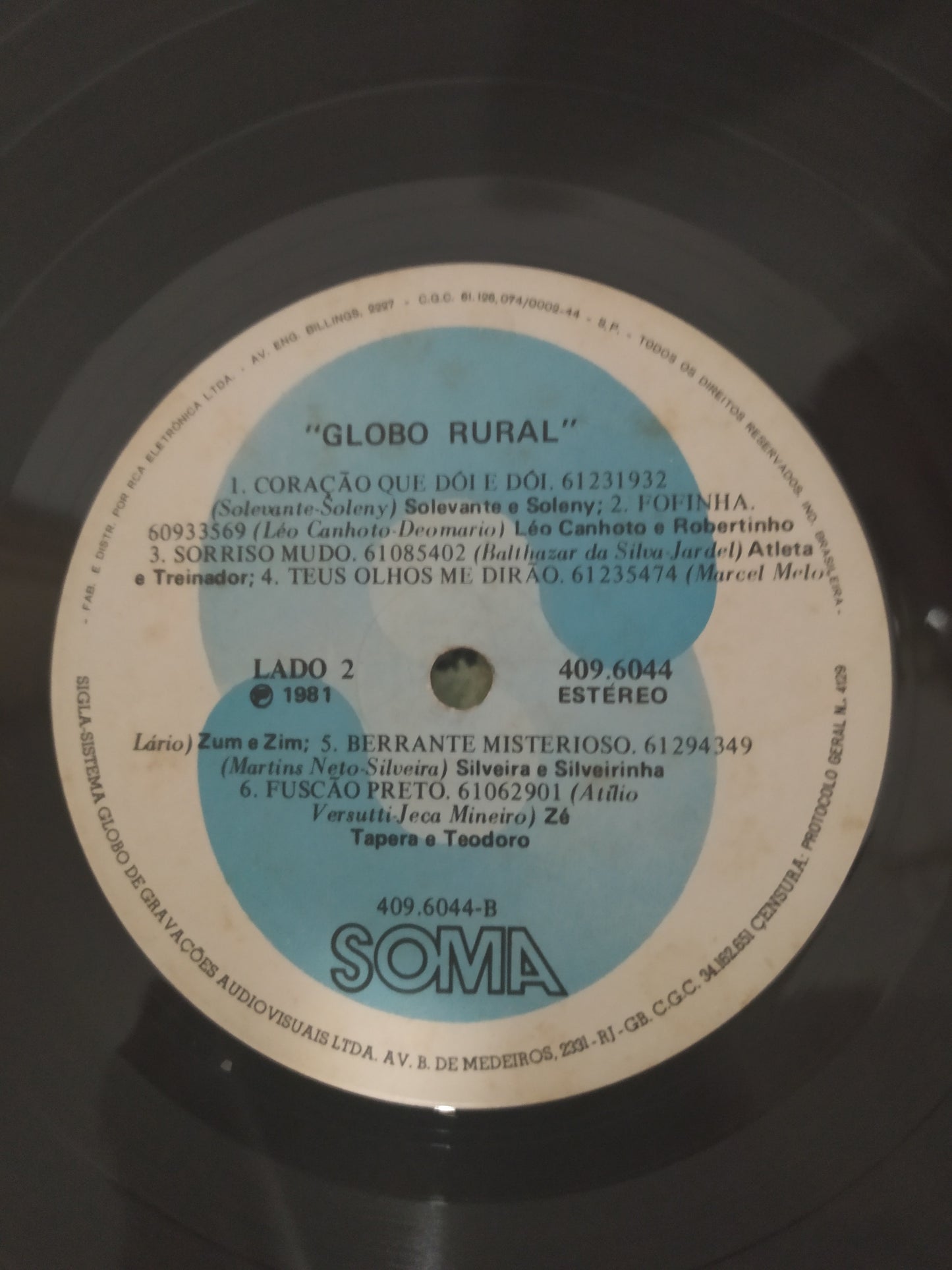 Lp Vinil Globo Rural