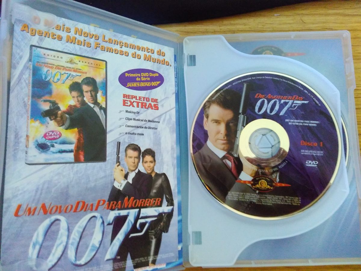 DVD - 007 Um Novo Dia Para Morrer Edição Especial
