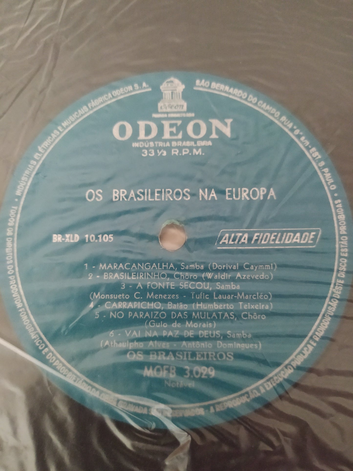 Lp Vinil Os Brasileiros Na Europa