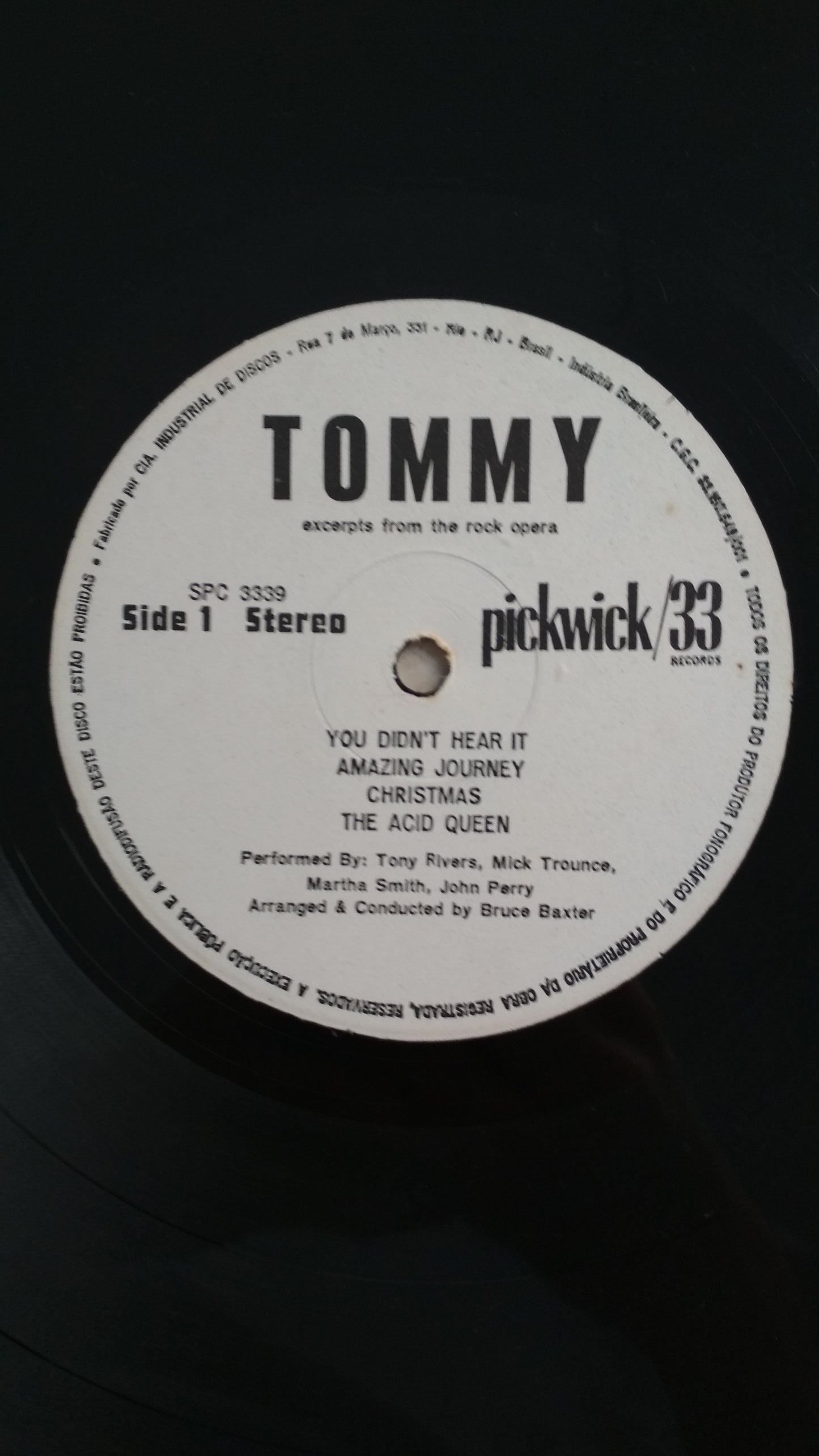 Lp Vinil Tommy - Excerpts From The Rock Opera