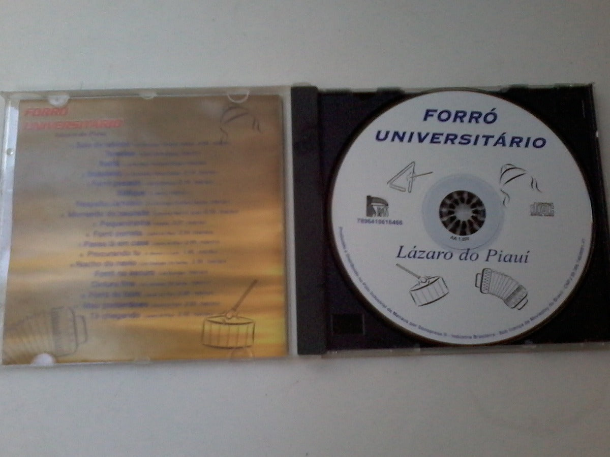 Cd Forró Universitario Lazaro Do Piaui