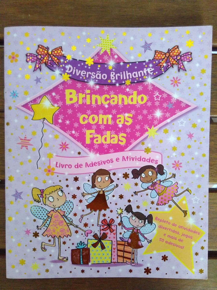 Livro Revista Brincando Com As Fadas