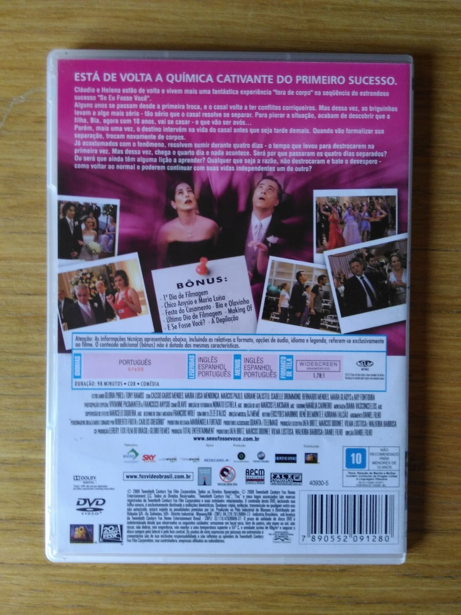 DVD - Se Eu Fosse Você 2