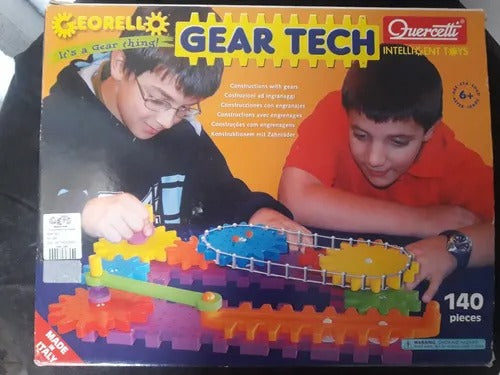 Jogo De Montar Gear Tech Quercetti