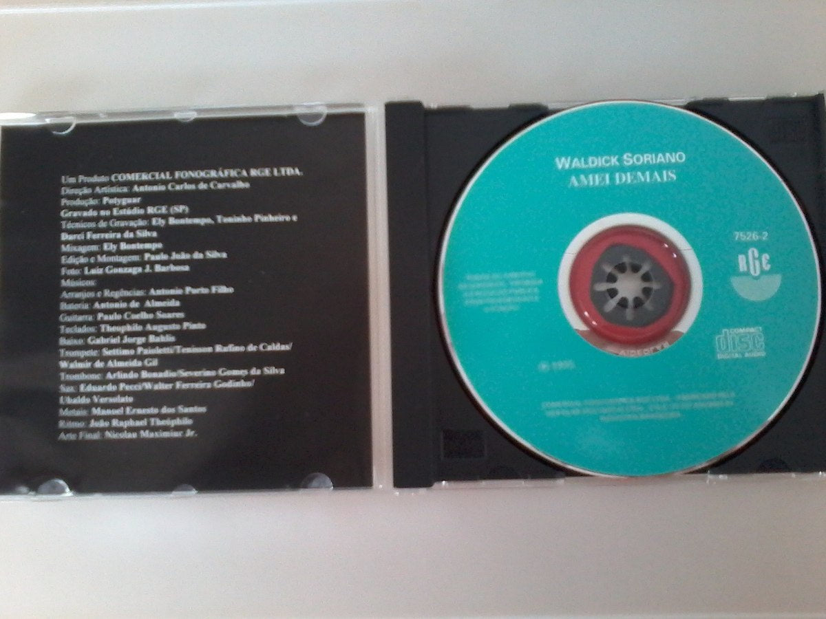 Cd Waldick Soriano Amei Demais