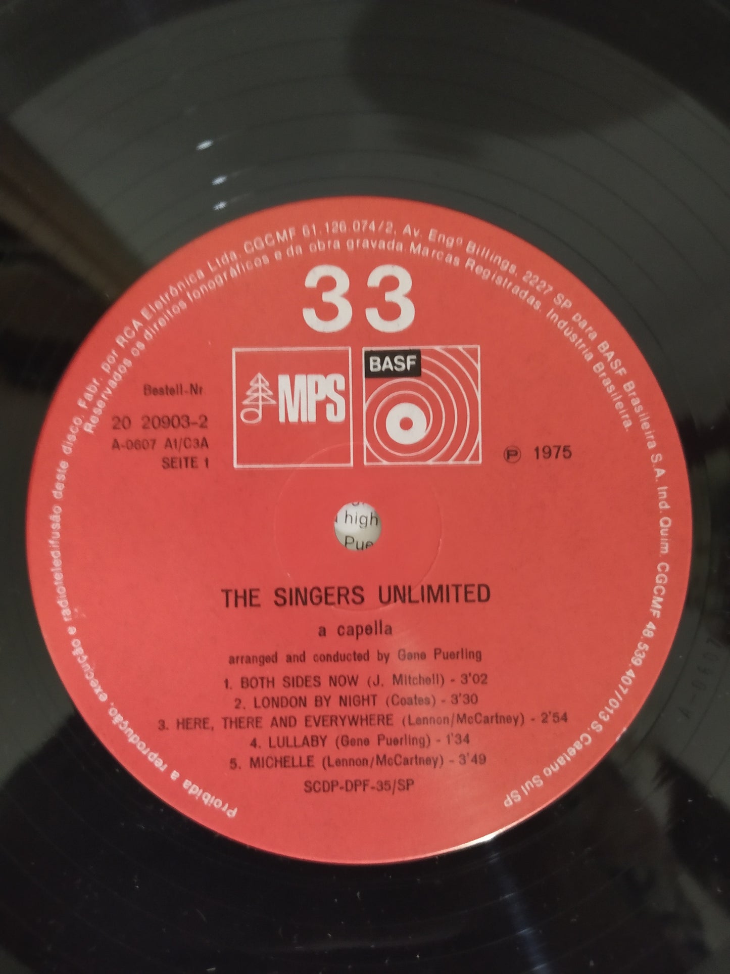 Lp Vinil The Singers Unlimited A Capella