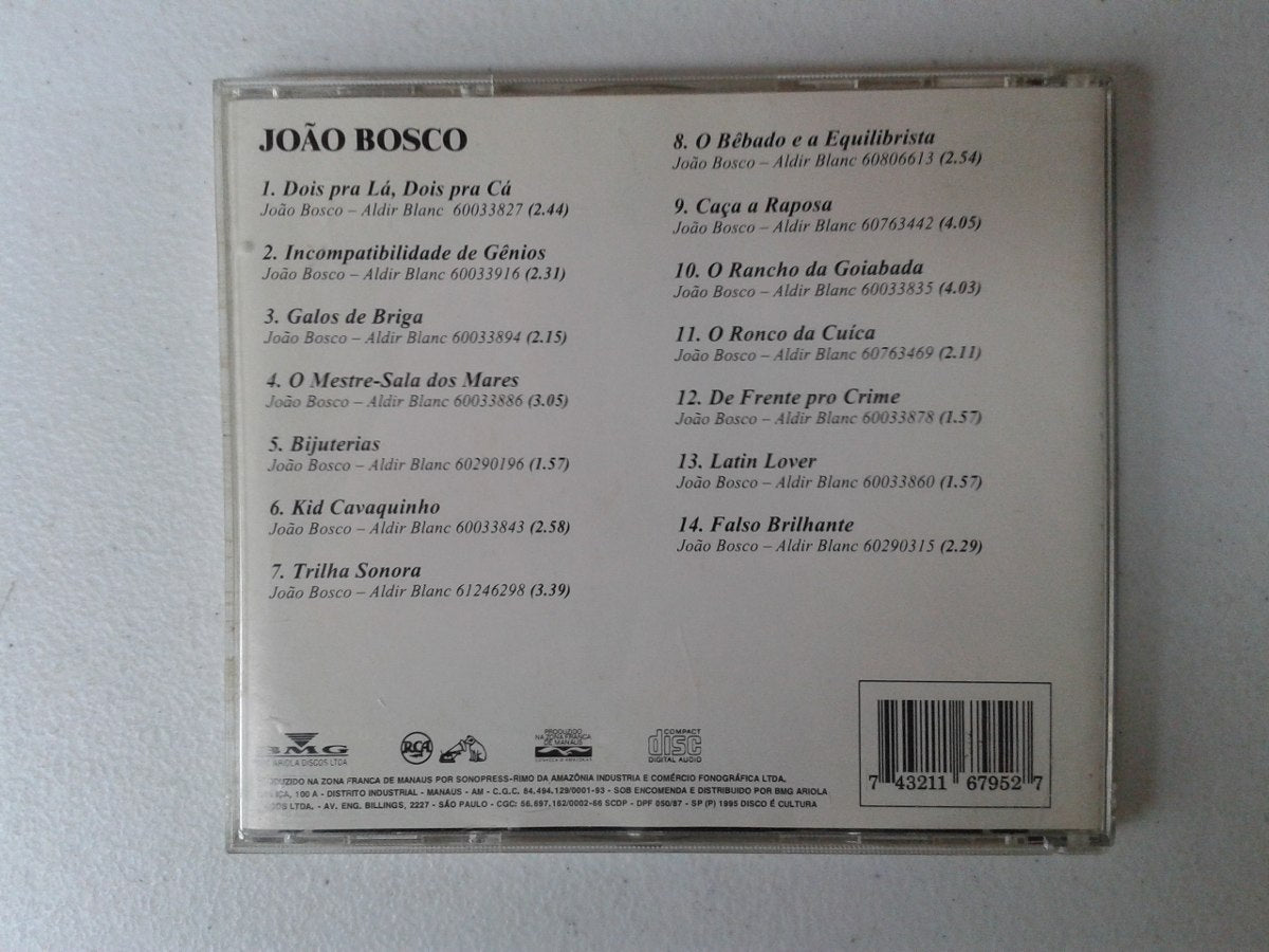 Cd João Bosco Acervo Especial