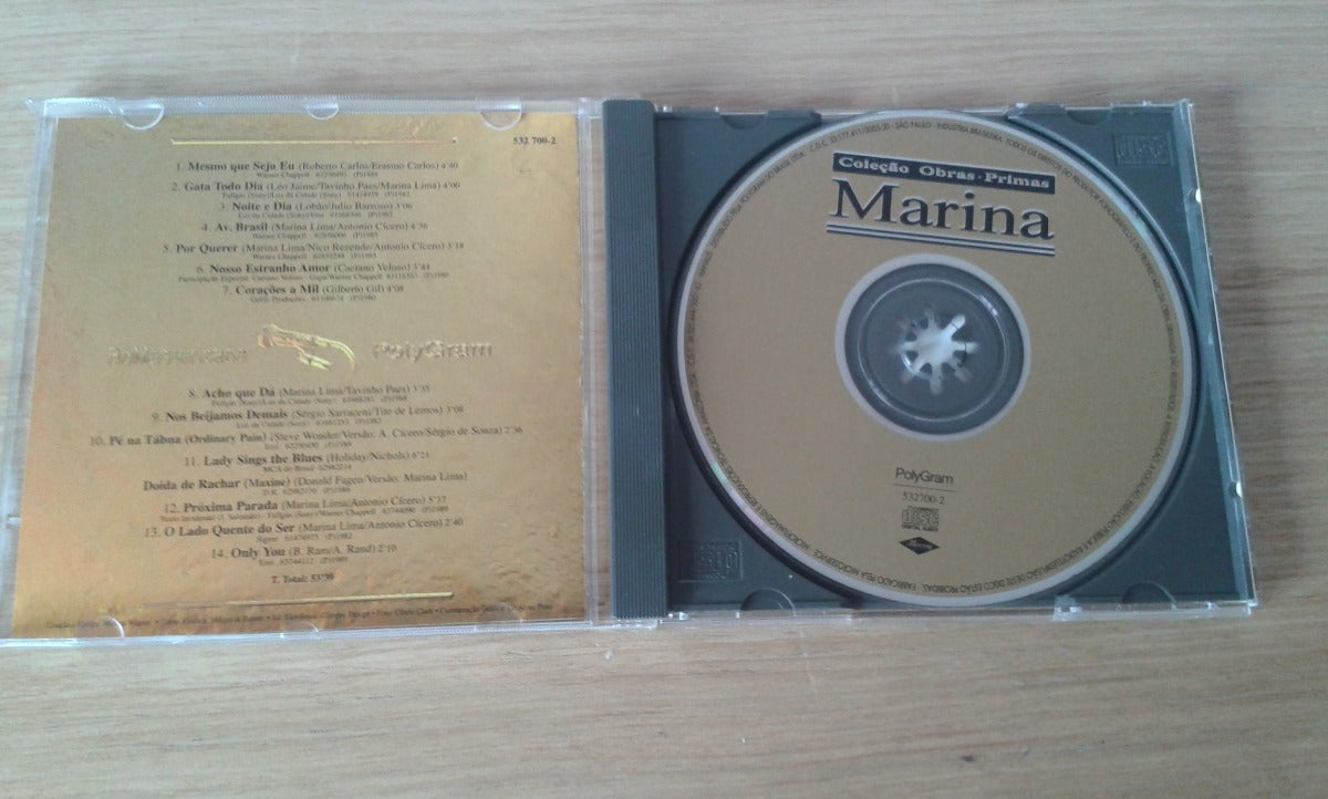 Cd Marina Coleção Obras Primas