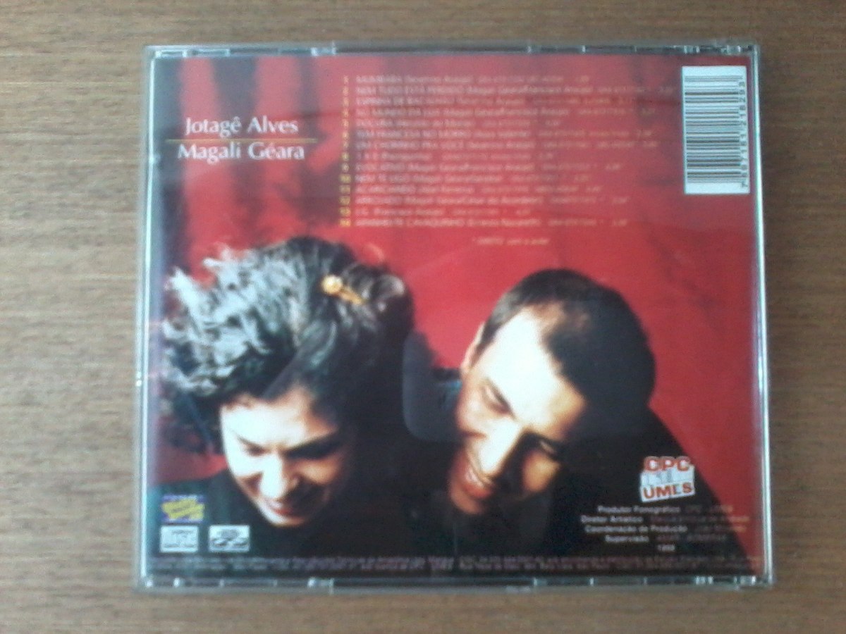 Cd Jotagê Alves Magali Géara Mumbaba