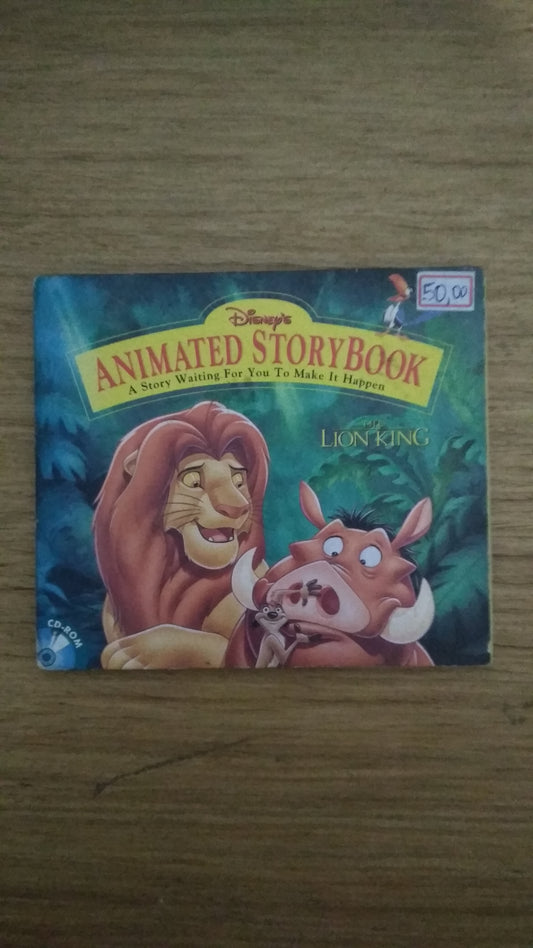 CD ROOM Disney's Animated Story Book Lion King