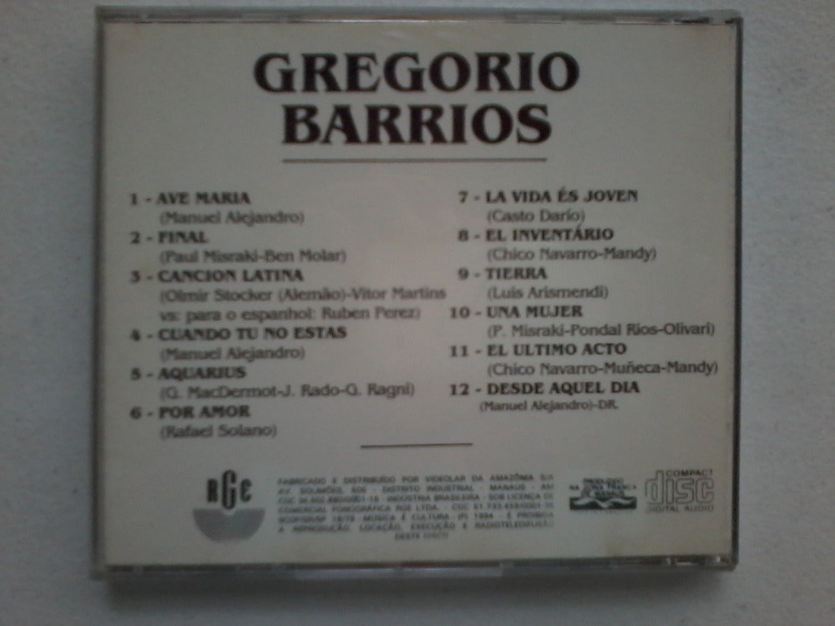 Cd Gregório Barrios