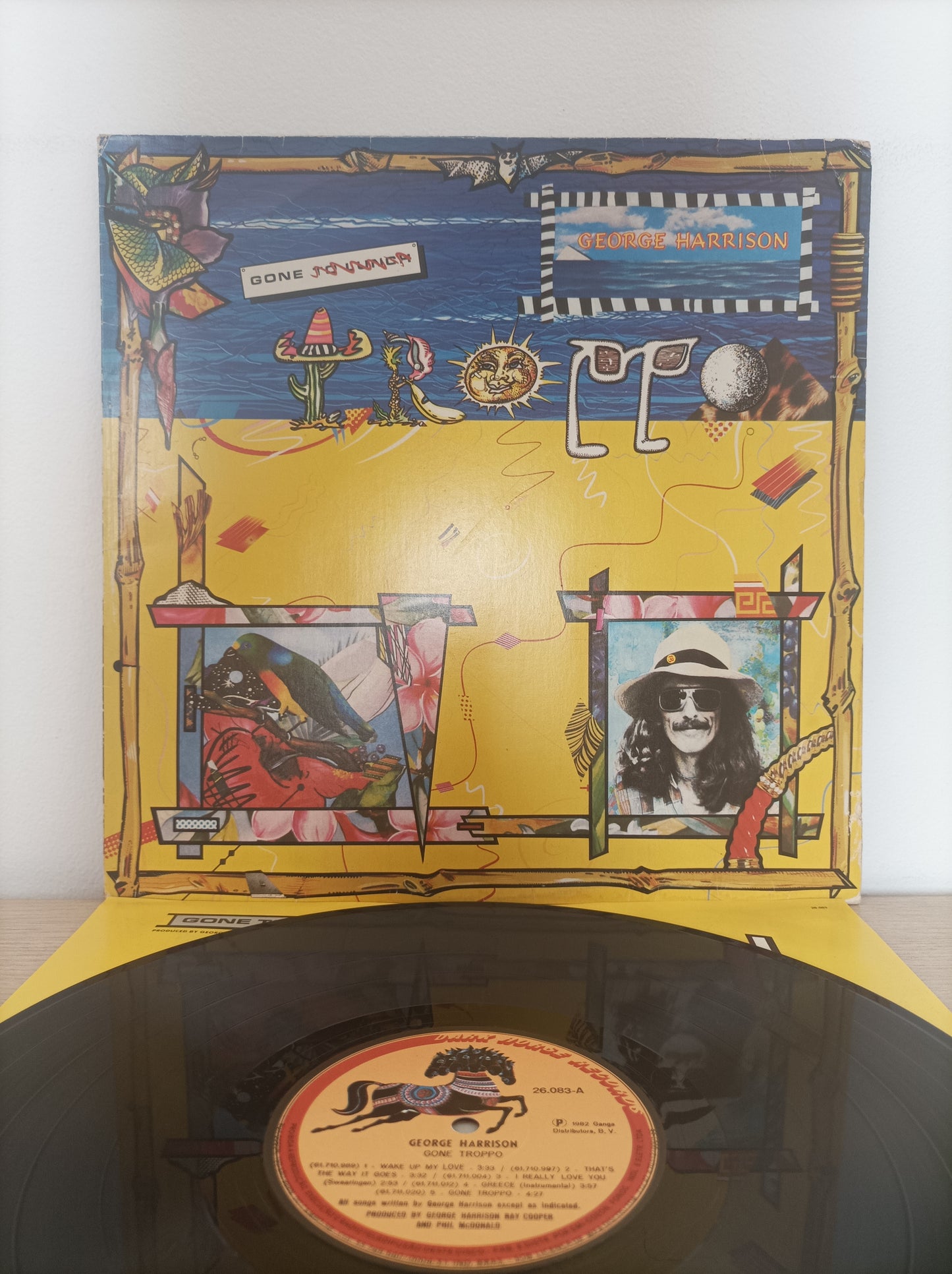 Lp Vinil George Harrison Gone to Lunch Com encarte