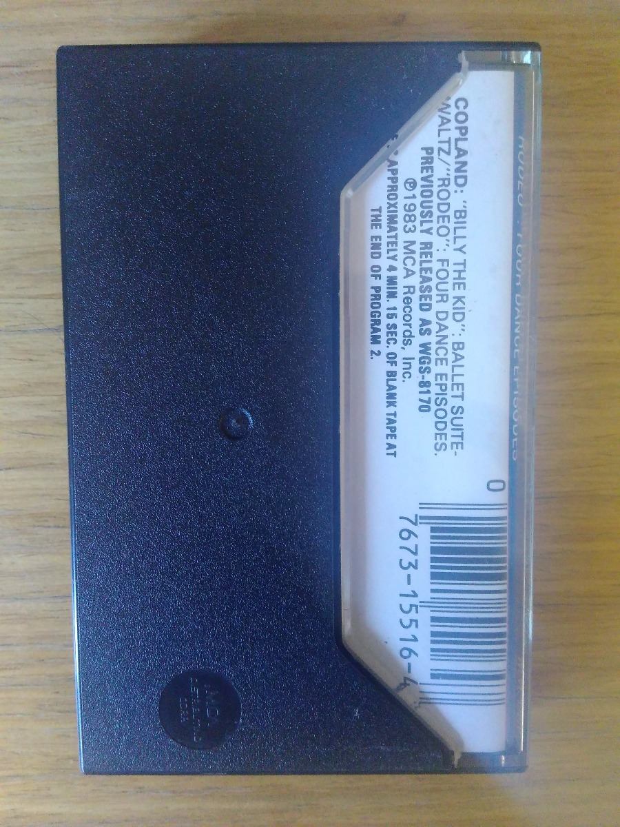 Fita K7 Cassete - Copland