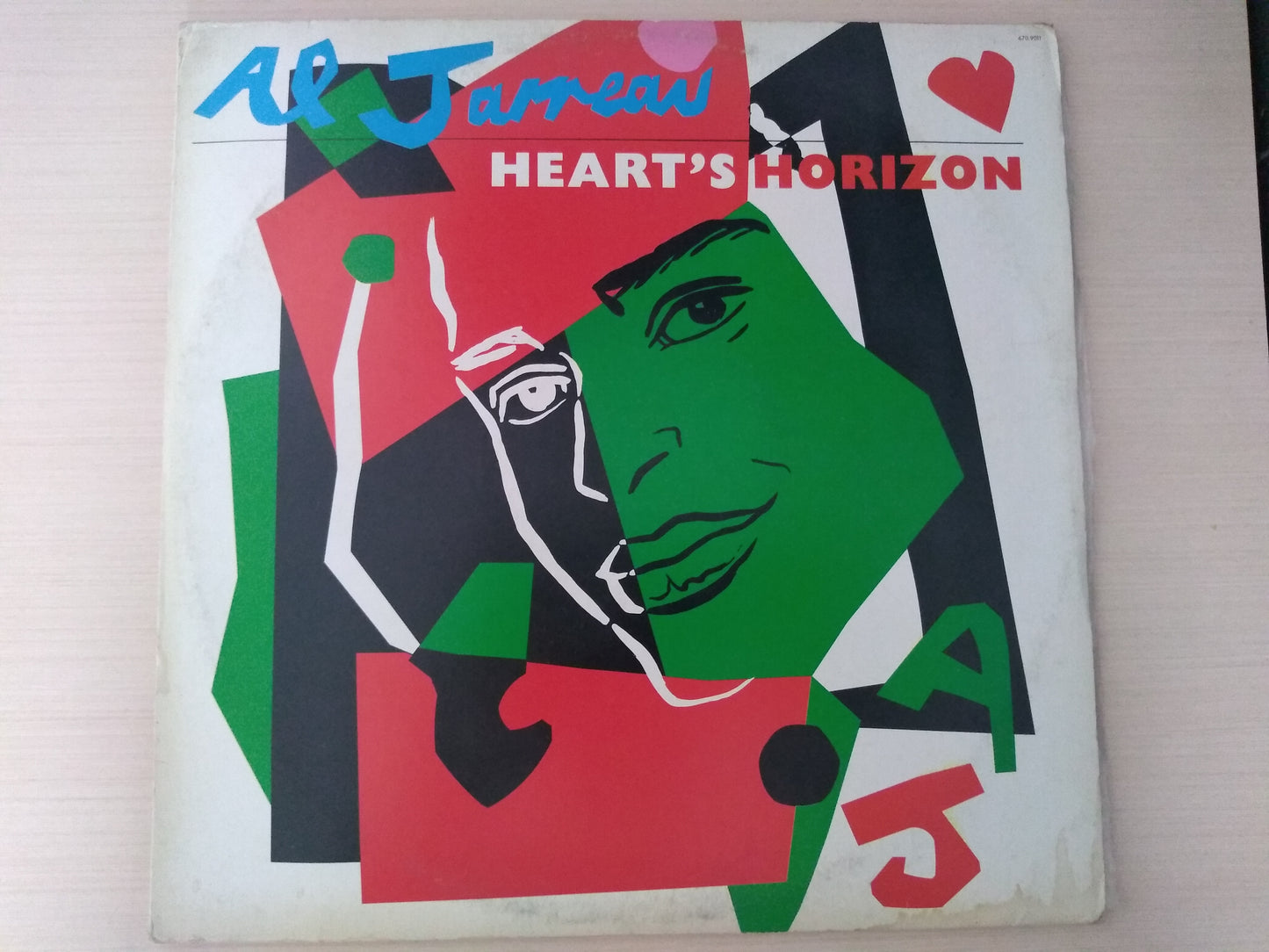 Lp Vinil Al Jarreau Heart's Horizon Com Encarte