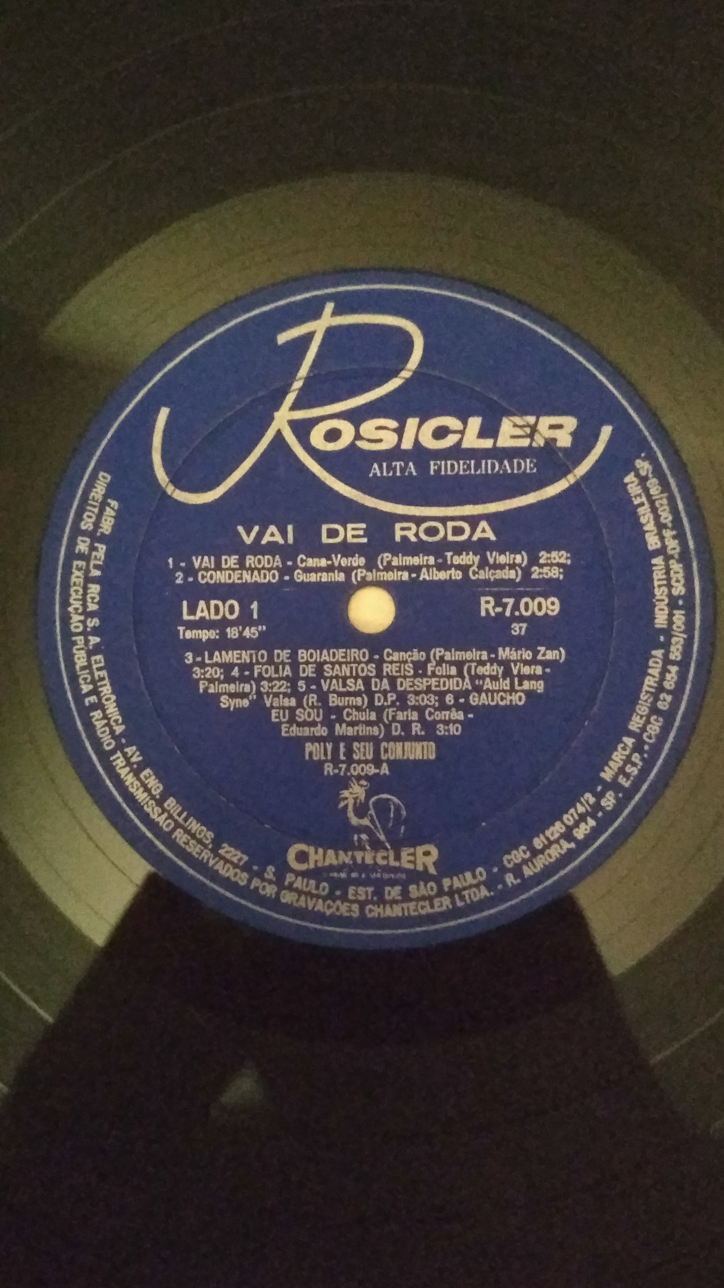 Lp Vinil Poly Vai de Roda
