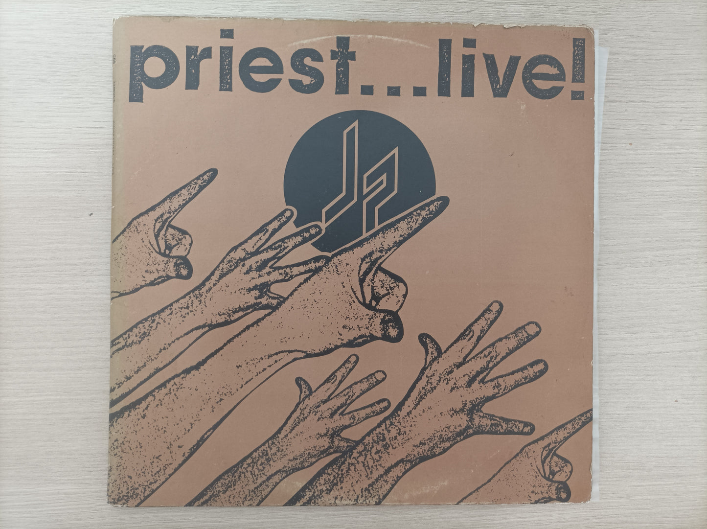 Lp Vinil Judas Priest Live! Duplo Com encartes
