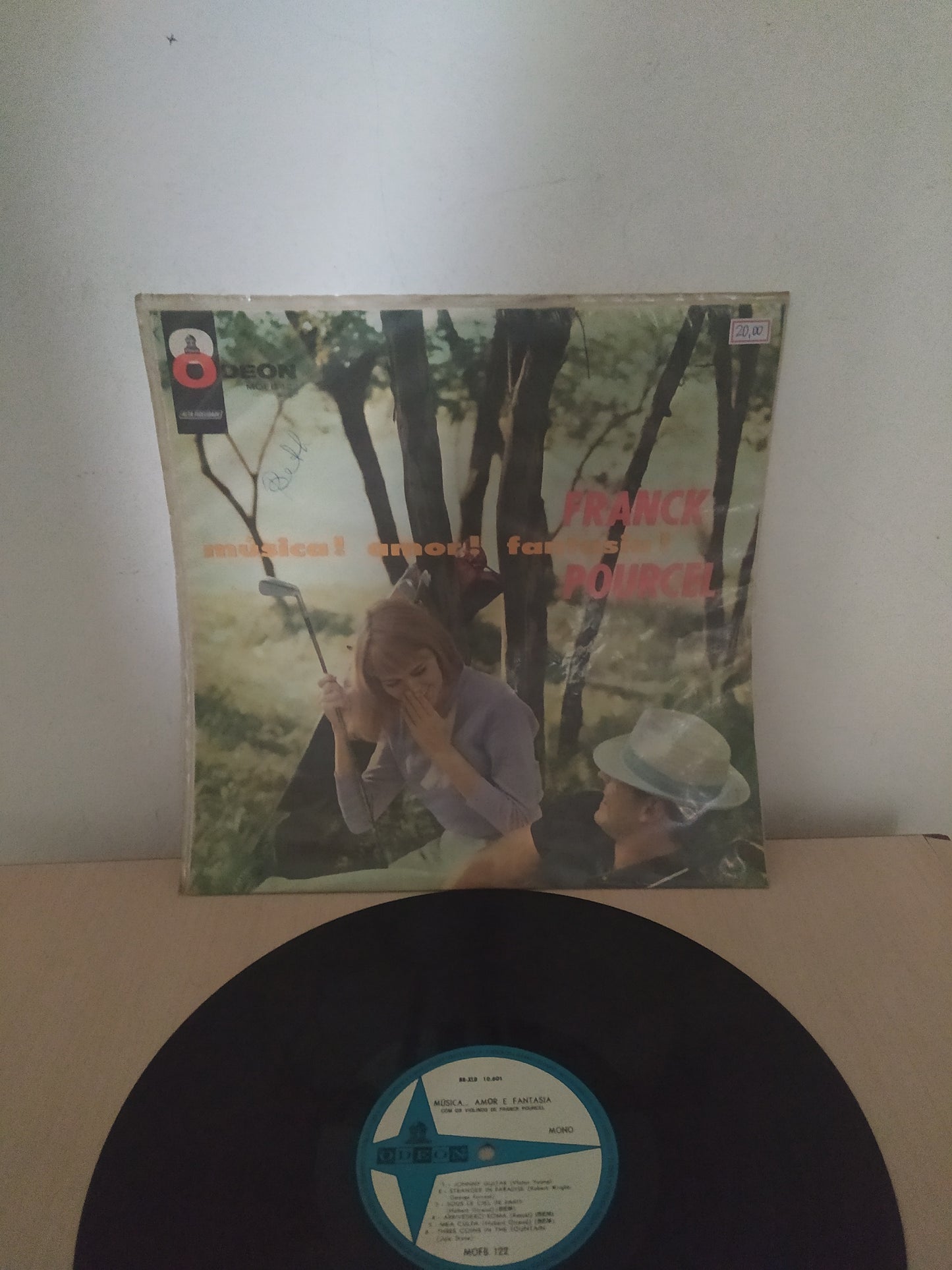Lp Vinil Franck Pourcel Música! Amor! Fantasia!