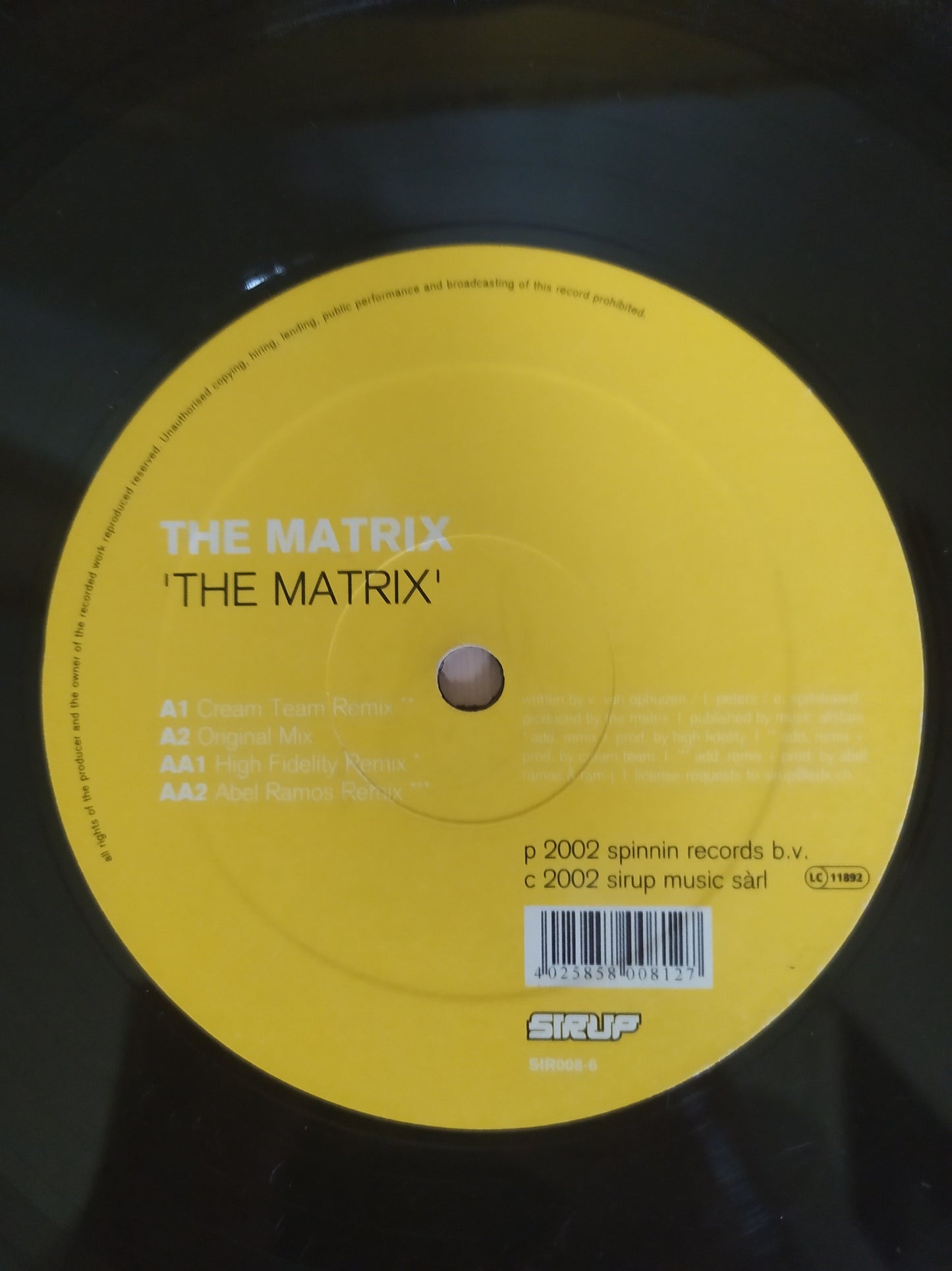Lp Vinil The Matrix