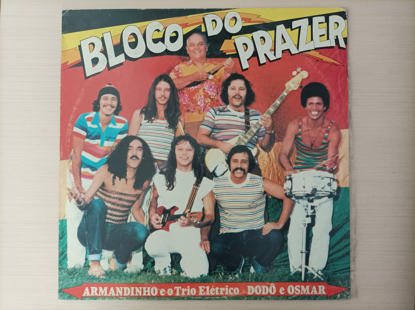 Lp Vinil Armandinho e o trio Dodô & Osmar Bloco do Prazer