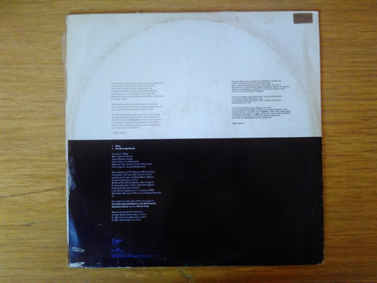 Lp Vinil Peter Gabriel Biko
