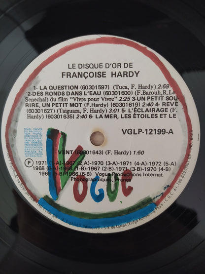 Lp Vinil Françoise Hardy Disque D'or De