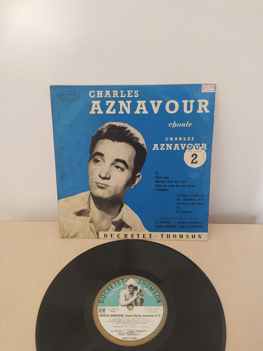 Lp Vinil Charles Aznavour Chante Vol. 2