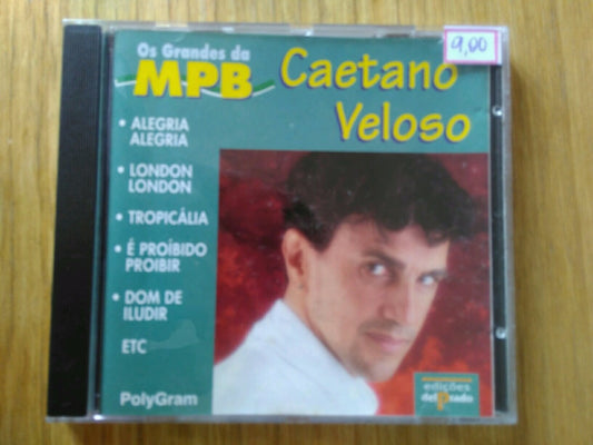 Cd Caetano Veloso Os Grandes Da Mpb
