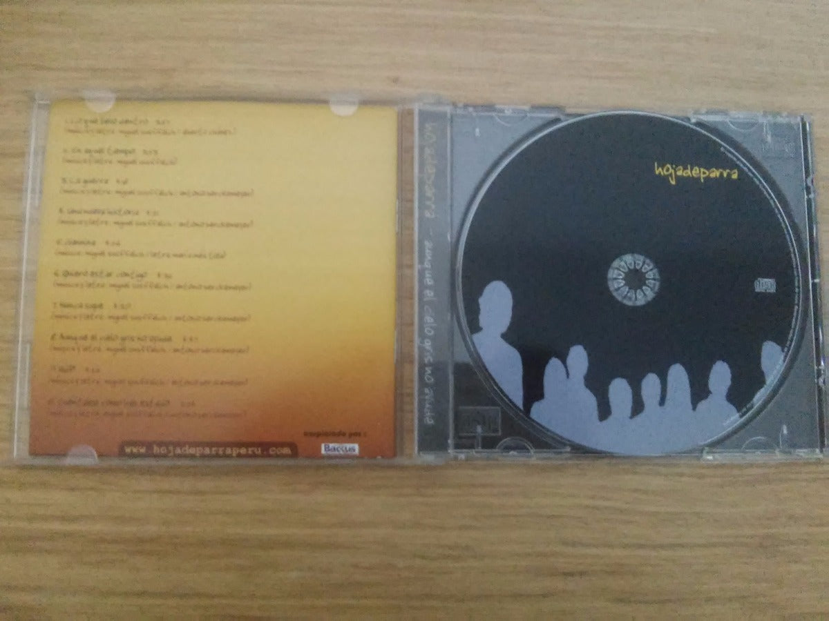 Cd Hoja De Parra Aunque El Cielo Gris No Ayude