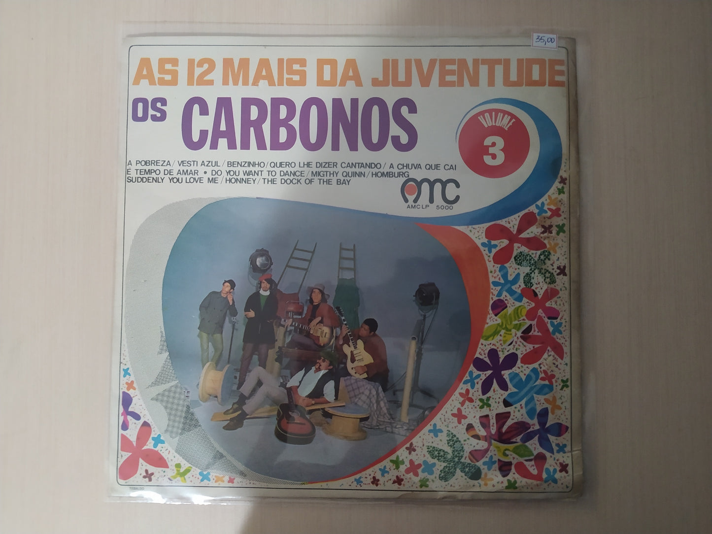 Lp Vinil Os Carbonos As 12 Mais Da Juventude