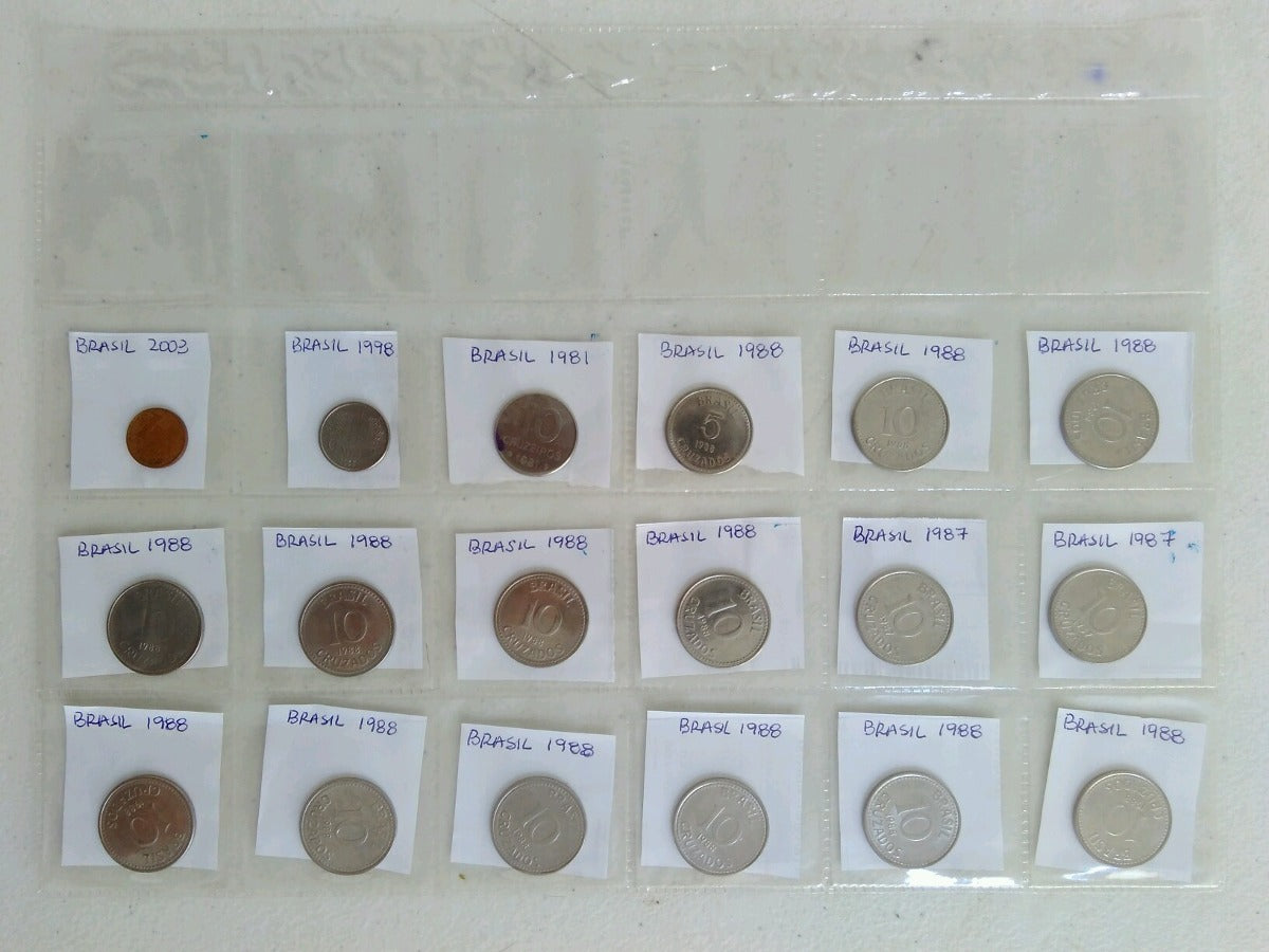 Coleção De Moedas Antigas