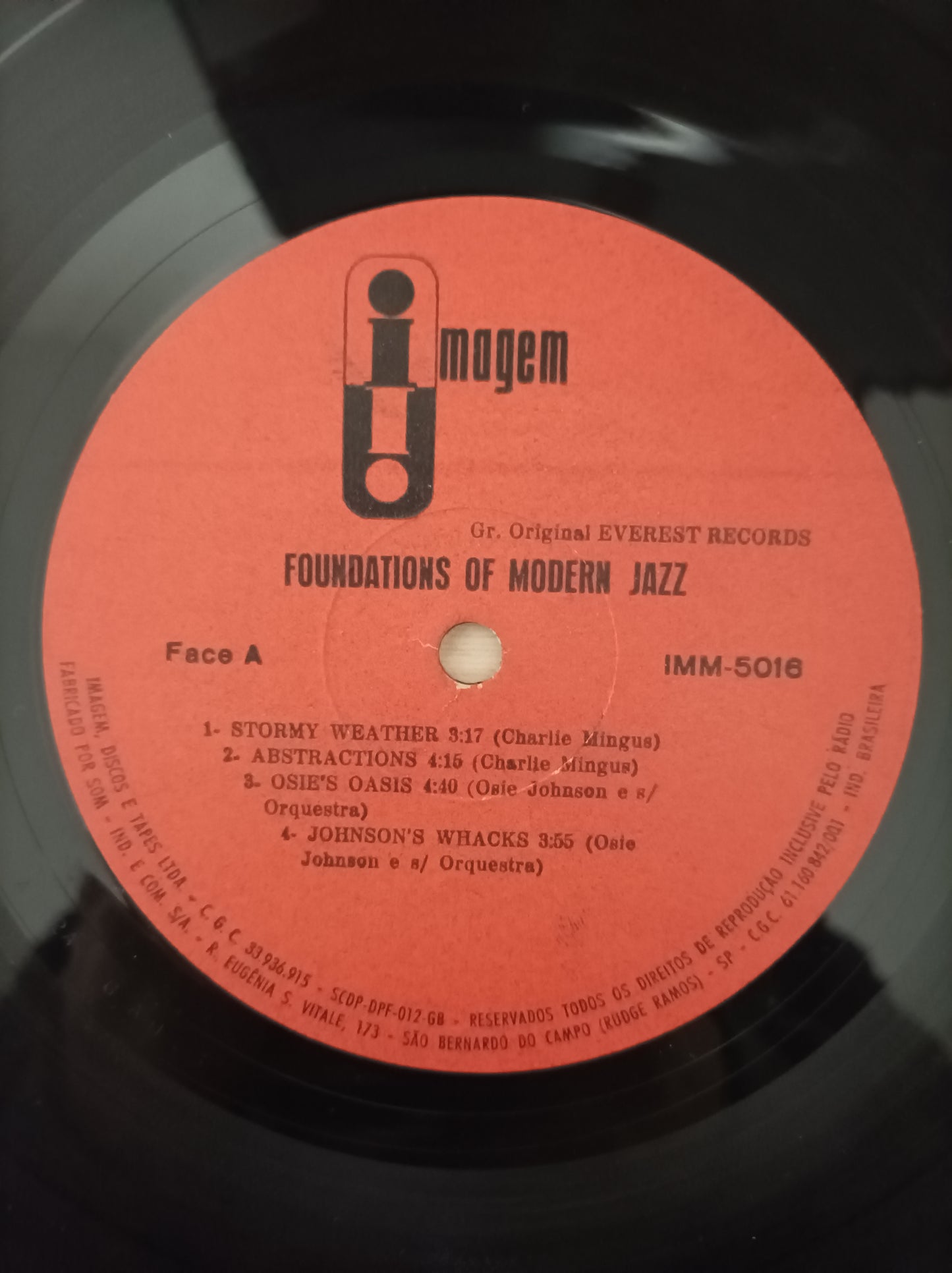Lp Vinil Foundations of Modern Jazz