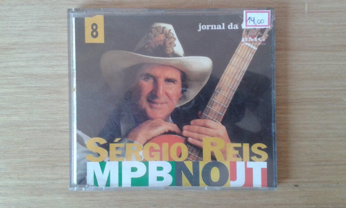 Cd Sérgio Reis Mpb No Jt
