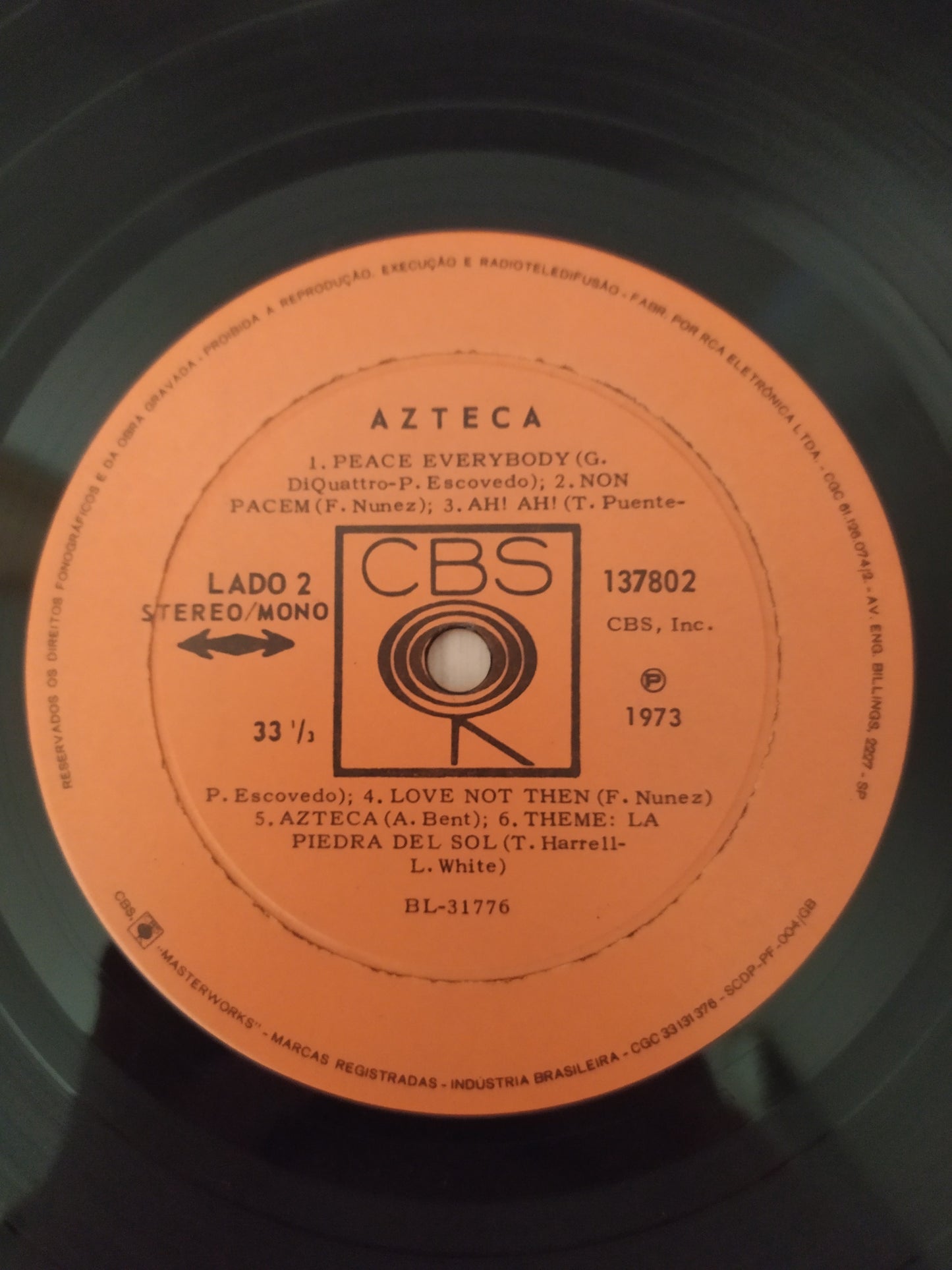 Lp Vinil Azteca