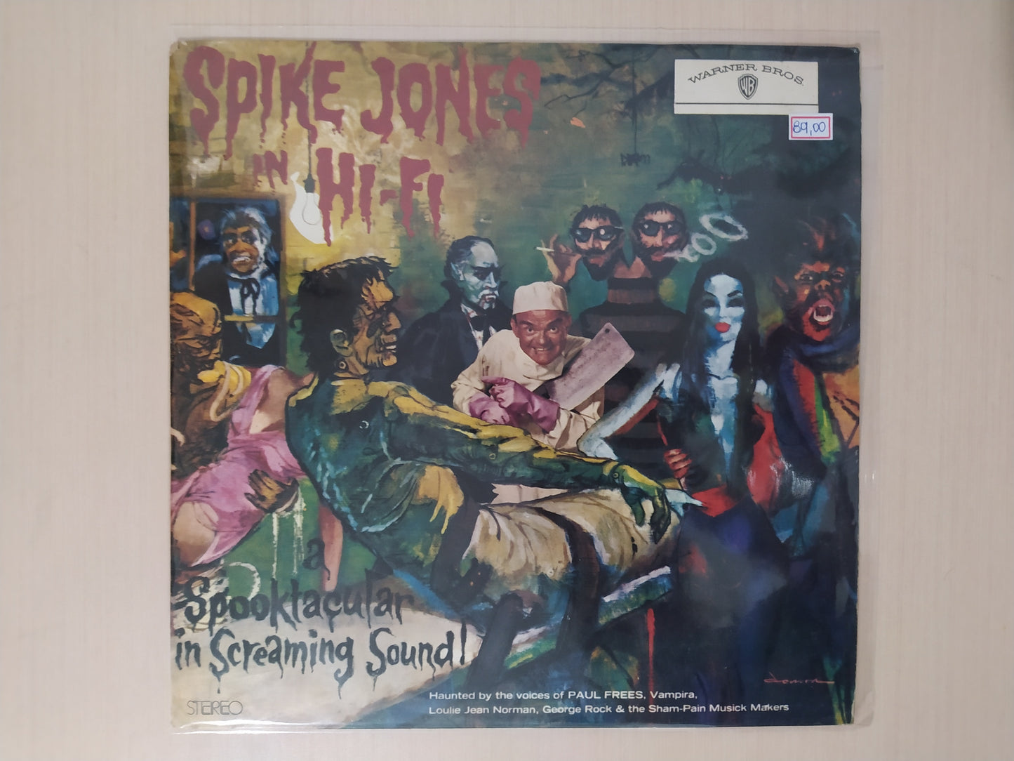 Lp Vinil Spike Jones In Hi-fi A Spooktacular In Screaming