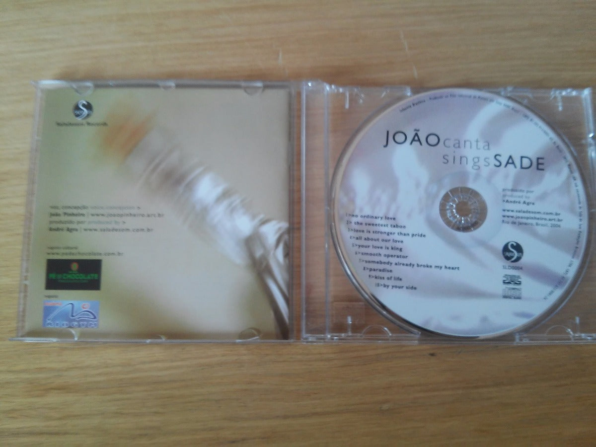 Cd João Canta Sings Sade