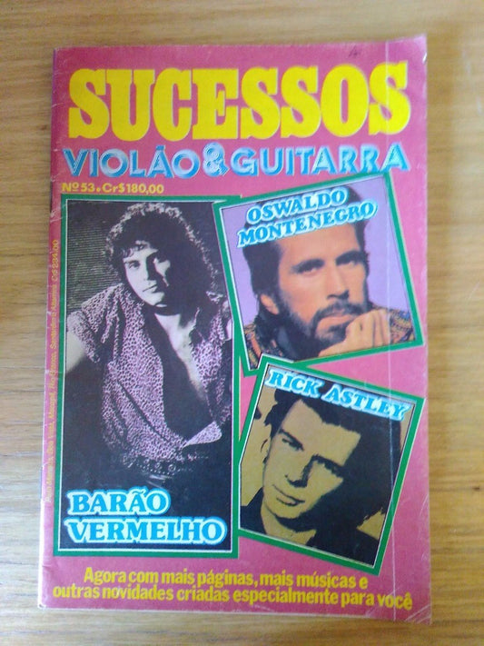 Revista Sucessos Violão E Guitarra Nº 53